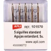 APLI naalden voor standaard textielpistool, doos van 5 stuks - 3 stuks