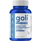 Goli Nutrition Zero Sugar Creatine Monohydraat 60 Gummies (60 Gummies)