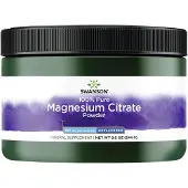 Swanson Health Magnesiumcitraat Poeder (244 Gram) - magnesium