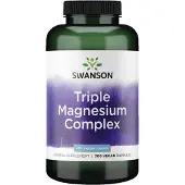Swanson Health Triple Magnesium Complex (300 Capsules) - magnesium