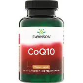 Swanson Health Co-enzym Q10 30 mg 60 capsules (240 Capsules)
