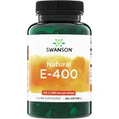 Swanson Health Natural E-400 268 mg (250 Softgels) - vitamine-e