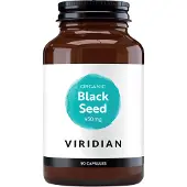 Viridian Organic Black Seed 450mg Capsules