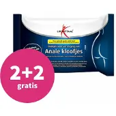 Lucovitaal 2+2 Gratis: Anale Kloofjes Doekjes 25 Stuks