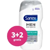 Sanex 3+2 Gratis: Douchegel Men Sensitive 400 Ml
