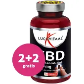 Lucovitaal 2+2 Gratis: Cbd Cannabidiol 5 Mg 180 Capsules
