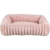 Trixie hondenmand lonni hoekig ribfluweel roze 100x70 cm
