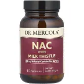 Dr. Mercola , NAC met Melkdistel, 500 mg, 60 Capsules