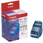 Canon BCI-32E fotoprintkop incl. 3 cartridges foto kleur (origineel)