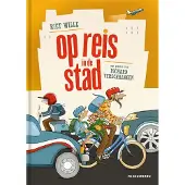 Eenhoorn op reis in de stad