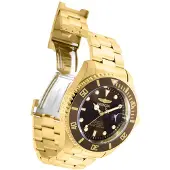 Invicta Pro Diver 35725 Herenhorloge - Automatisch Uurwerk - Roestvrij Staal met Bruine Wijzerplaat - 47 mm