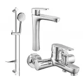 Mexen Kama DF75 badset, chroom - 72513DF75-00