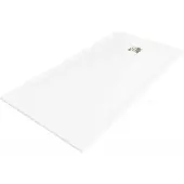 Mexen Stone+ rechthoekige composietdouchebak 200 x 80 , wit, gouden afdekking - 44108020-G