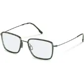 Rodenstock Bril - - R7157 - Metaal - Donkergrijs/Donkergroen - 54/19/145