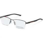 Porsche Design Bril - - P8745 - Metaal - 56/17/140 - Grijs/Groen