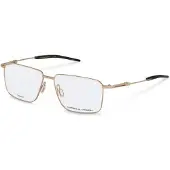 Porsche Design Bril - - P8779 - Metaal - Goud/zwart - 56/14/140