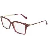 Ferragamo Bril - - SF3039 - Transparant bordeaux - Geïnjecteerd acetaat - 54/15/140