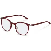 Rodenstock Bril - - R5375 - Donkerrood/donkergrijs - Rond - 50/22/145