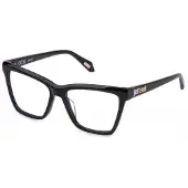 Just cavalli VJC131 54/16/140 Zwarte Glanzende Acetaat Bril Vrouwen VJC131