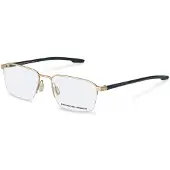 Porsche Design Bril - - P8763 - Goud/Zwart - 57/18/145 - Man