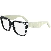 Karl Lagerfeld Bril - - KL6201 - Acetaat - Marmer Zwart - 54/17/140