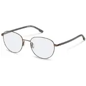 Rodenstock Bril - - R7177 - Metaal - 51/18/140 - Bruin/Grijs