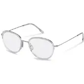 Rodenstock Bril - - R7156 - Zilver - Metaal montuur - Ronde vorm