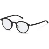 Rodenstock Bril - - R5369 - Zwart - Ingeinjecteerd Kunststof - Unisex - 46/23/140