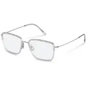 Rodenstock Bril - - R7157 - Zilver (Silver/crystal) - Metaal - 54/19/145