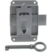 Vynex Oplegslot Kastslot Meubelslot - Verzinkt Staal - 60mm