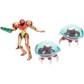 JAKKS Pacific Metroid Prime -- 6 cm Samus Bounty Hunter 3pk Set