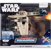 Jazwares STAR WARS - Deluxe Vehicle (8" Vehicle & Figure) - ARC 170- Series 8