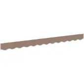 vidaXL vervangende markies volant Taupe 236 x 20 cm Polyester