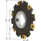 Format Schijffrees Z8 zonder kraag D 80x6mm