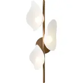 Nuura Florii 3 Wandlamp Dark Bronze / Wit - Wandlampen White - 2125002