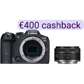 Canon EOS R7 systeemcamera Zwart + RF 50mm f/1.8 STM