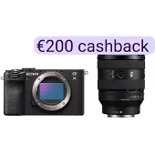 Sony A7C II systeemcamera Zwart + 20-70mm f/4.0 G