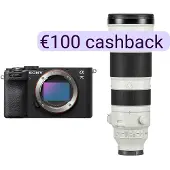 Sony A7C II systeemcamera Zwart + 200-600mm f/5.6-6.3 G