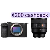 Sony A7C II systeemcamera Zwart + 50mm f/1.4 GM