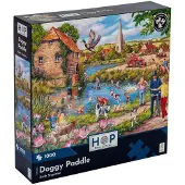 The House of Puzzles Doggy Paddle Puzzel 1000 Stukjes