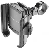 Interphone Cellularline Handlebar Phone Mount met Pro Dampener