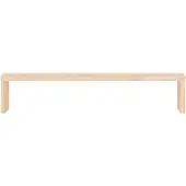 vidaXL Monitorstandaard 50x27x10 cm massief grenenhout