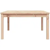 vidaXL Tuintafel 82,5x82,5x45 cm massief grenenhout