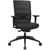 Topstar Sitness Airwork Bureaustoel In hoogte verstelbare armleuning Zwart 110 kg PA30OMT0CX0