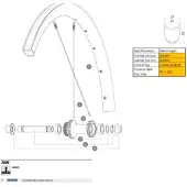 Mavic Cosmic Slr32 26 Racefietsvelg