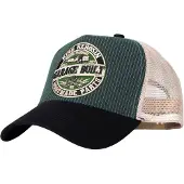 King Kerosin Cap - GARAGE - groen-zwart - Maat Standard