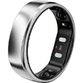 RINGCONN Smart Ring Gen 2 Air - Maat-#12 - Kleur: Zilver
