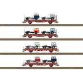 Trix h0 T24190 Goederenwagen DC