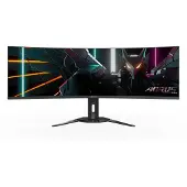 Gigabyte AORUS CO49DQ computer monitor 124,5 cm (49") 5120 x 1440 Pixels Dual QHD OLED Zwart