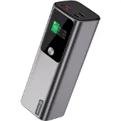 Alogic Powerbank - - 27000mAh - 140W - Zwart - Hoge capaciteit